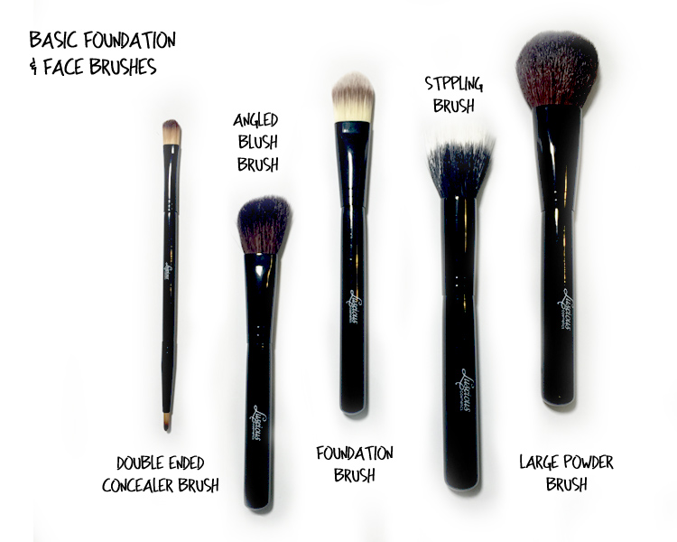 Basic Make Up Brushes - Face