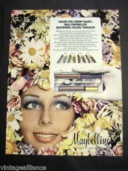 Maybelline Vintage Ads 1970