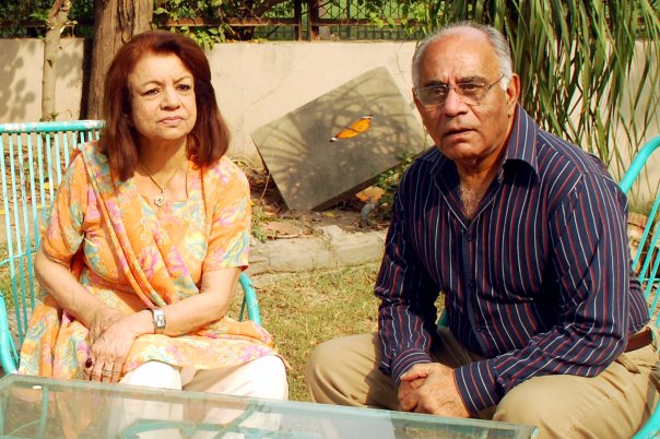 Pakistan naeem tahir with wife (parents of ali tahir)