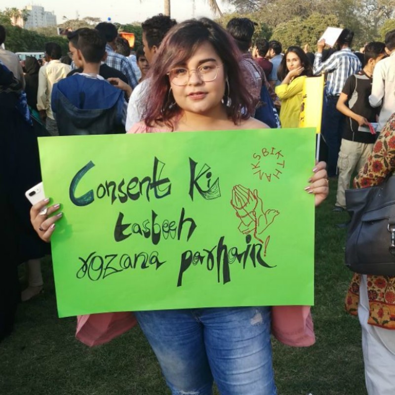 best aurat march slogans